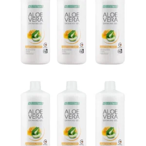 Aloe Vera Drinking Gel Traditionell mit Honig 6er Set